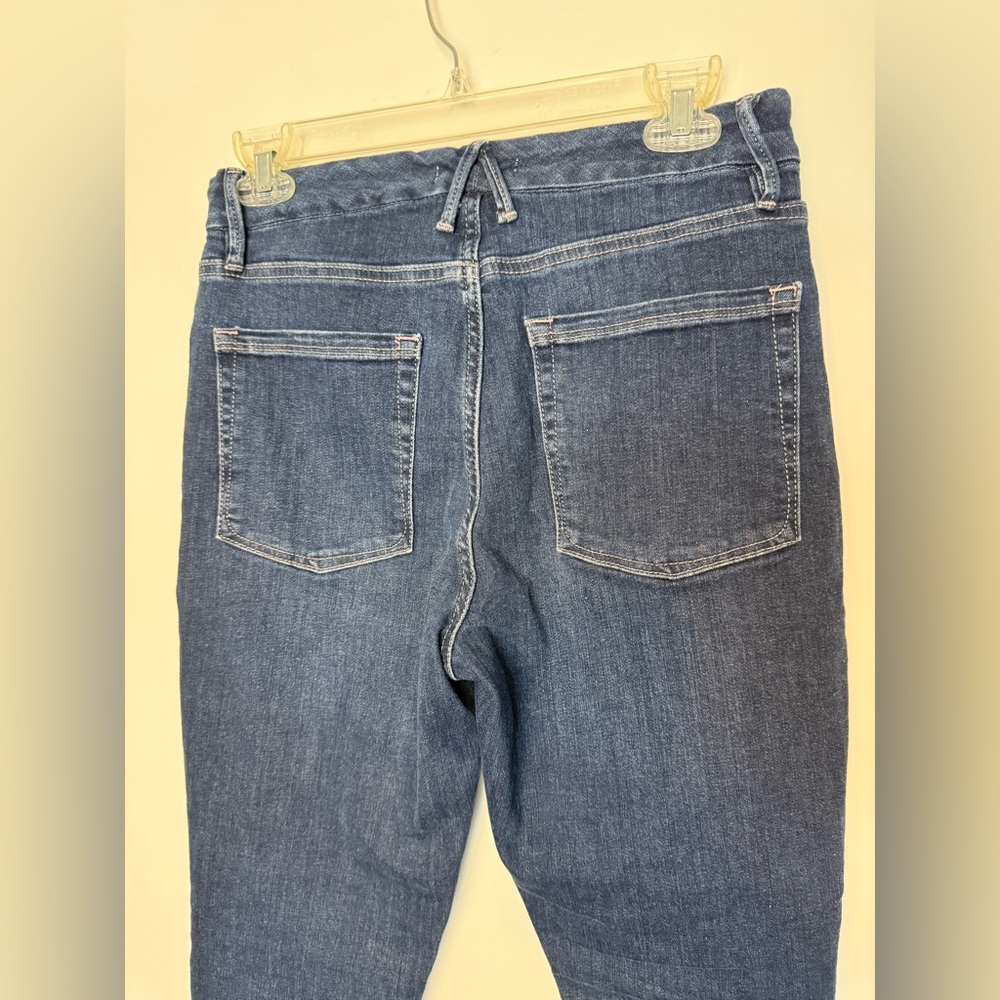 Good American Good Legs Crop Jeans Blue 260 Size 10/30 - Picture 11 of 11